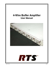 RTS 4WBA User Manual