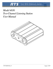 Telex RTS 4030 User Manual