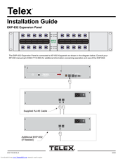 Telex KP-832 Installation Manual