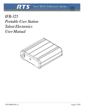 RTS IFB-325 User Manual