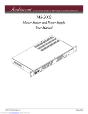 Audiocom MS-2002 User Manual