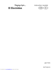 Electrolux EHT 60410 Instruction Booklet