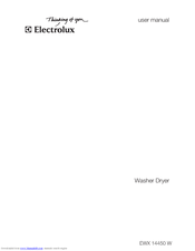 Electrolux EWX 14450 W User Manual