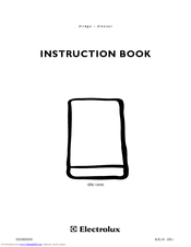 Electrolux ERU 13510 Instruction Book