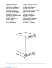 Electrolux EUU11410 Installation Instruction