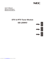 NEC Slot-in Tuner (DVB-T, Analogue User Manual
