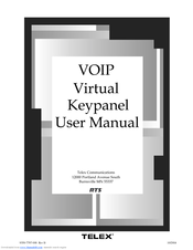 Telex VOIP Virtual Keypanel User Manual