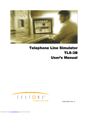 Teltone TLS-3B-01 User Manual