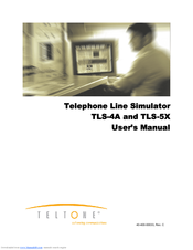 Teltone TLS-4A-01 User Manual