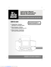 The Singing Machine SMVG-620 Instruction Manual