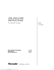 Thermador CIT365DS Use And Care Instructions Manual