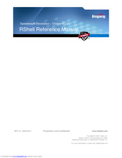impinj RShell Reference Manual