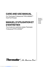 Thermador PRD486EDPG Care And Use Manual