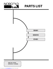 norcold de 451 dimensions