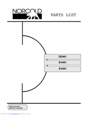 Norcold DE-461 Parts List