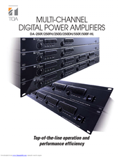 Toa DA-550F-HL Specifications