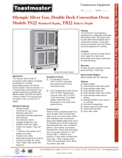 Toastmaster TB22 Brochure