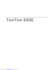 TomTom Ease Reference Manual
