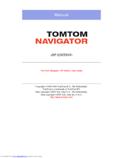 TomTom HP edition User Manual