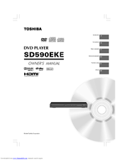 Toshiba SD590EKE Owner's Manual