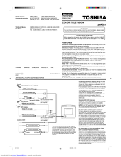 Toshiba 20AS21 Owner's Manual