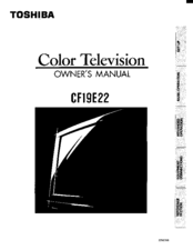 Toshiba CF19E22 Owner's Manual