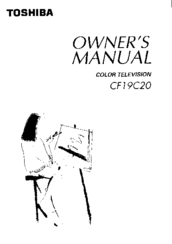 Toshiba CF19C20 Owner's Manual