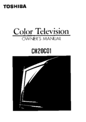 Toshiba CH20C01 Owner's Manual