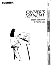 Toshiba CN35C90 Owner's Manual