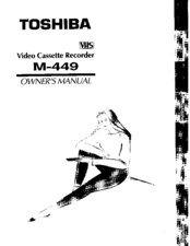 Toshiba M449 Owner's Manual