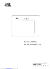 Totevision LCD-840VL User Manual