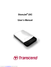 Transcend StoreJet 25C TS320GSJ25C User Manual