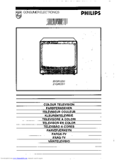 PHILIPS 20GR1250/08B Operating Instructions Manual