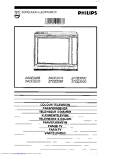 PHILIPS 24CE3570 Operating Instructions Manual