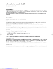 PHILIPS Matchline 32PW9767 Instruction Manual