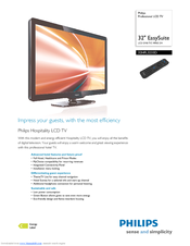 PHILIPS EasySuite 32HFL3233D Brochure