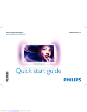 PHILIPS DesignLine 32PDL7906M Quick Start Manual