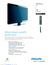 PHILIPS 32PFL5403D/10 Specifications
