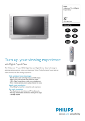 PHILIPS 32PW8720/05 Specifications