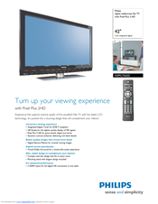 PHILIPS 42PFL7562D - annexe 1 Brochure