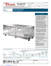 True TUC-93 Specifications