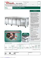 True TGU-4 Specifications