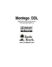 Turtle Beach DDL User Manual