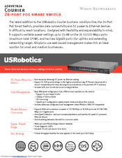 US Robotics Courier USR997624 Specifications