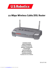 US Robotics USR8022 Installation Manual