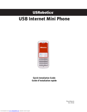 US Robotics USB Internet Mini Quick Installation Manual
