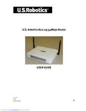 US Robotics USR5462 User Manual