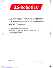 US Robotics USR0756-XJ Quick Installation Manual