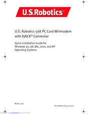 US Robotics USR3056 Quick Installation Manual