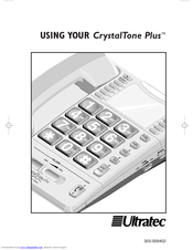 Ultratec CrystalTone Plus User Manual